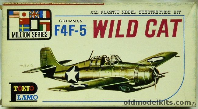 Sanwa 1/91 Grumman F4F Wildcat - (F4F-5), 1115 plastic model kit